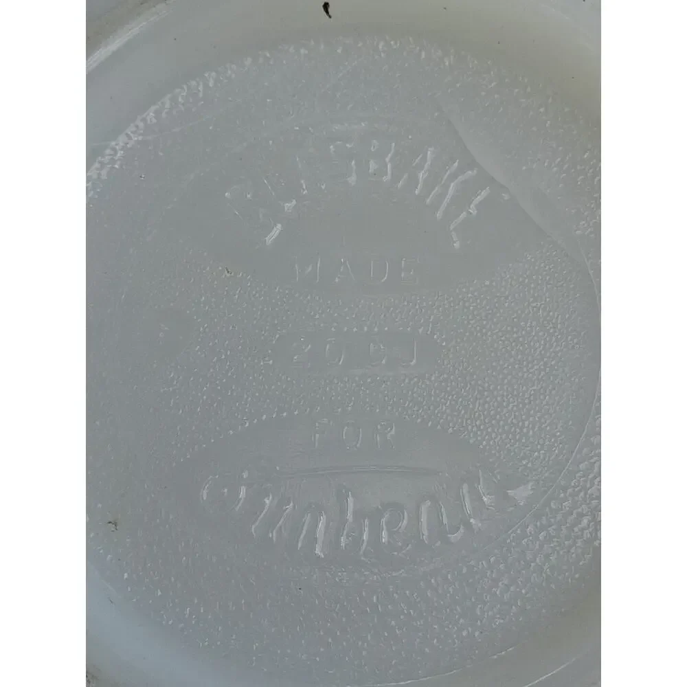 Vintage Sunbeam Glasbake 20CJ White Milk Glass Mixing Bowl